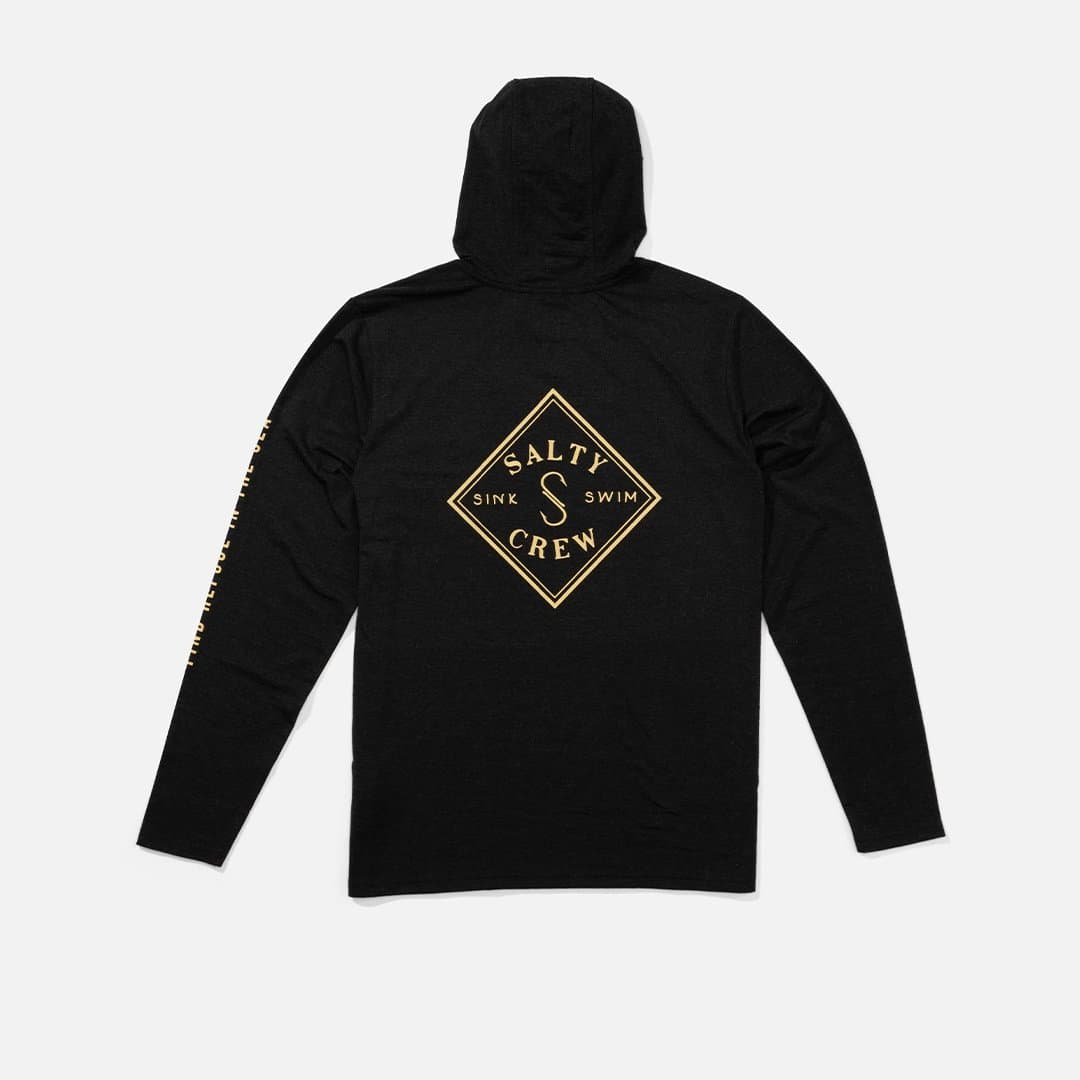 Sweat Tippet Hood Tech Tee | Salty Crew — vue 4