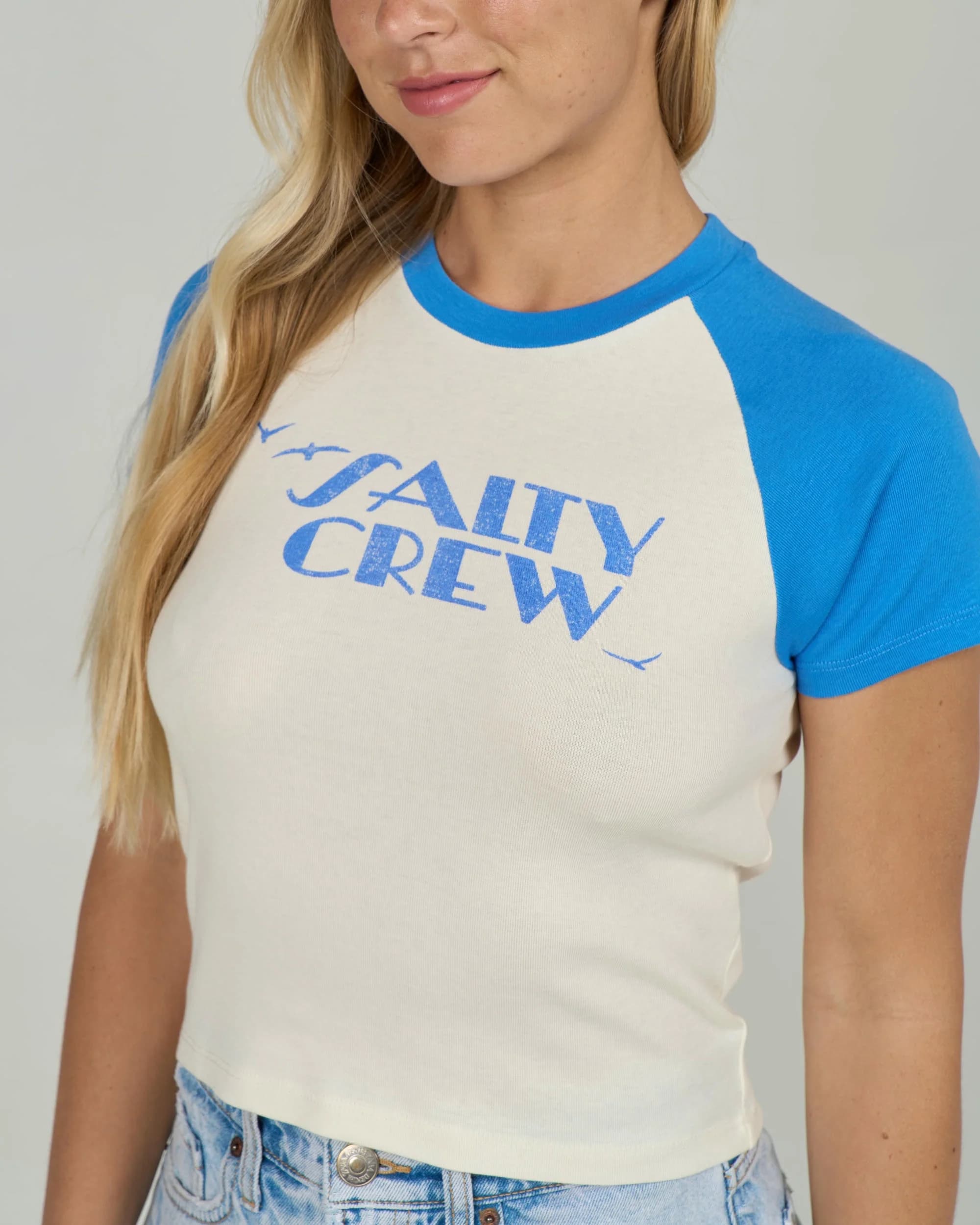 T-Shirt Sailors Delight Raglan | Salty Crew — vue 3