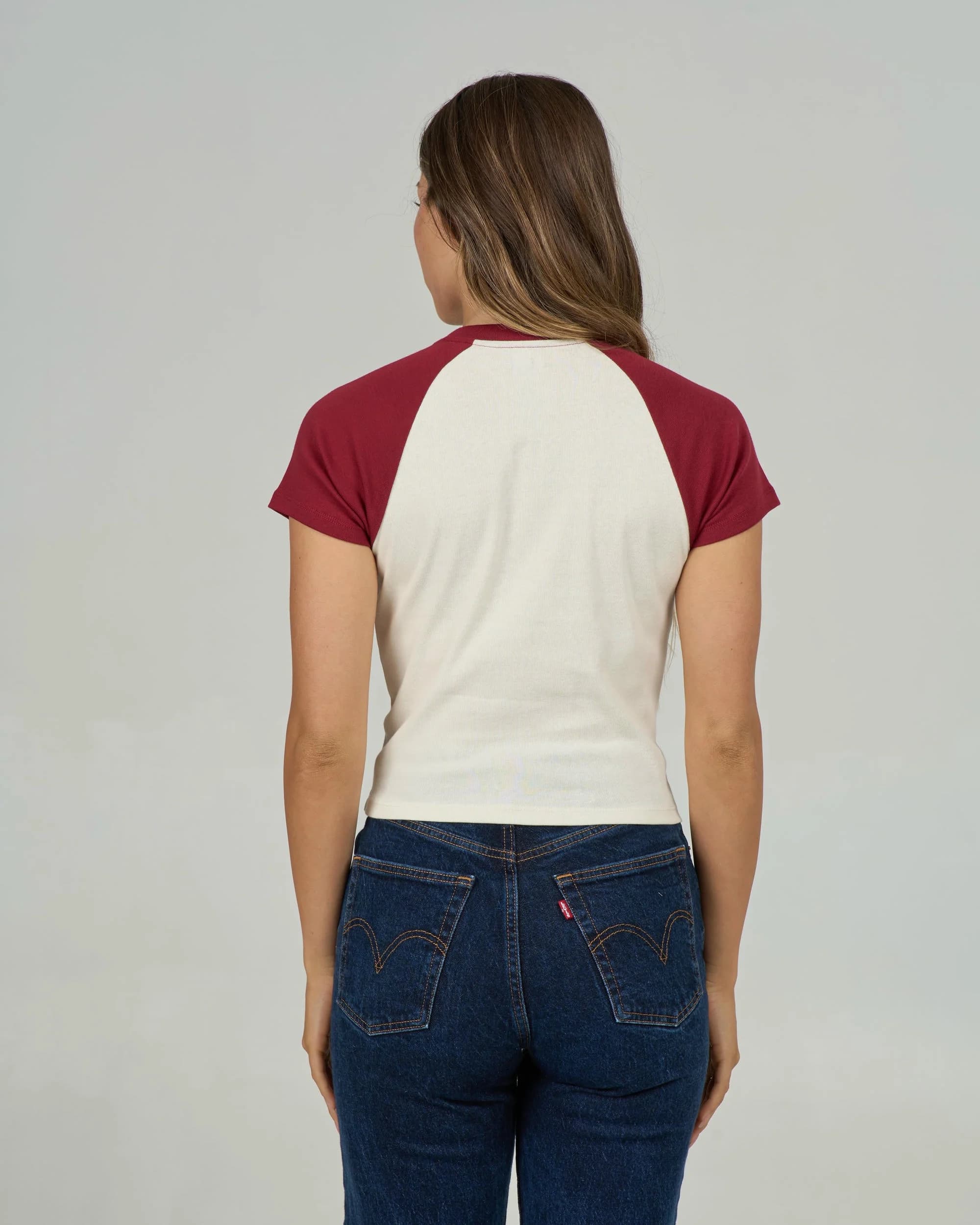 T-Shirt Sailors Delight Raglan | Salty Crew — vue 6