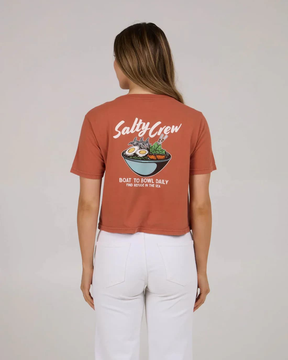 Crop Tee Fish Bowl | Salty Crew