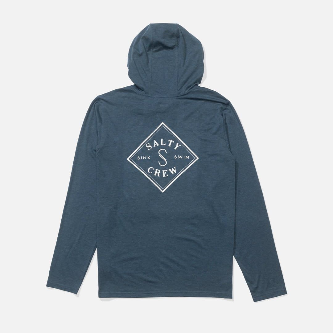 Sweat Tippet Hood Tech Tee | Salty Crew